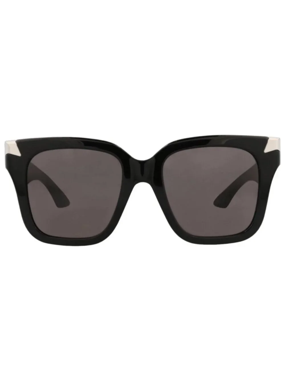 New Alexander McQueen Women's Sunglasses Square Rectangle Recycled Acetate Frame